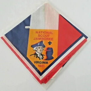 1981 National Jamboree Neckerchief NWT Boy Scouts